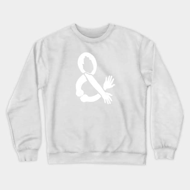 Handpersand Crewneck Sweatshirt by dylmor